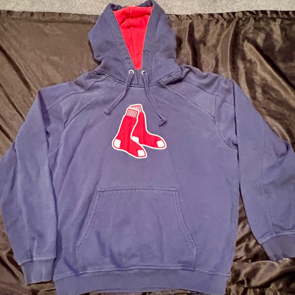Boston Red Sox Genuine Merchandise Hoodie Men’s Large Great Condition Sewn On